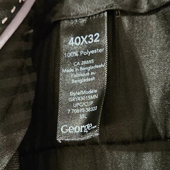 George Capri Dress Pants 40x32 - Picture 2 of 4